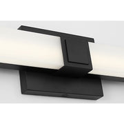 Generation GLV1672 Fentress 1-lt 24" LED Vanity Light - Midnight Black