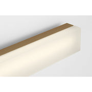 Generation GLV1672 Fentress 1-lt 24" LED Vanity Light - Satin Brass