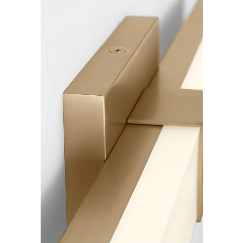 Generation GLV1672 Fentress 1-lt 24" LED Vanity Light - Satin Brass