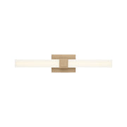 Generation GLV1672 Fentress 1-lt 24" LED Vanity Light - Satin Brass