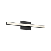 Generation GLV1681 Marque 1-lt 24" LED Vanity Light - Midnight Black