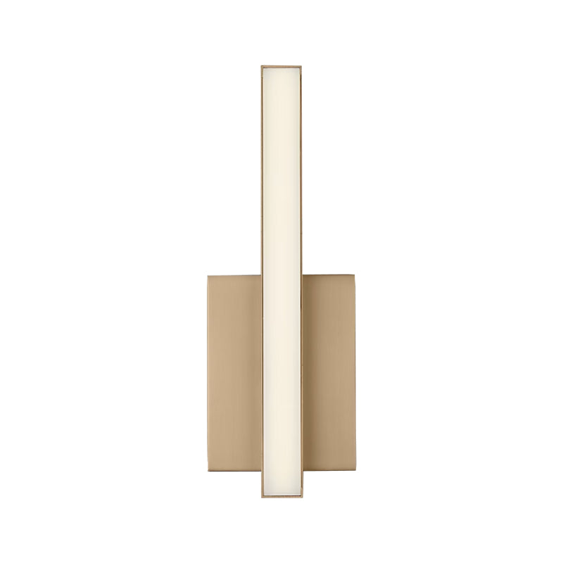 Generation GLV1691 Marque 1-lt 13" Tall LED Vanity Light - Satin Brass