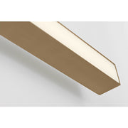 Generation GLV1711 Marque 1-lt 36" Tall LED Vanity Light - Satin Brass