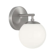 Generation GLV1831 Nube 1-lt 9" Tall LED Vanity Light - Brushed Nickel