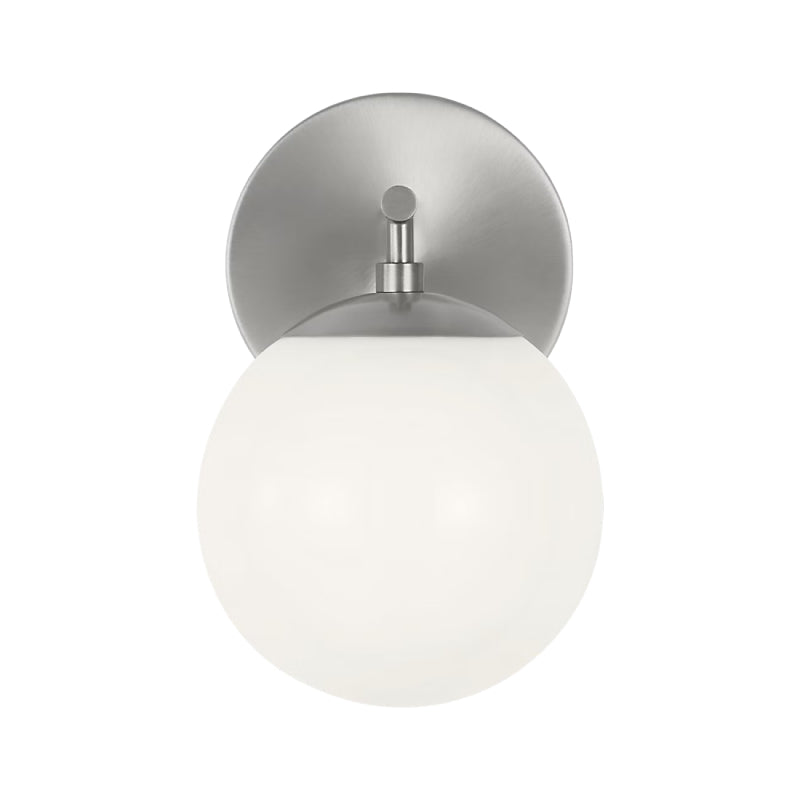Generation GLV1831 Nube 1-lt 9" Tall LED Vanity Light - Brushed Nickel