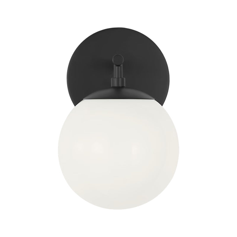 Generation GLV1831 Nube 1-lt 9" Tall LED Vanity Light - Midnight Black