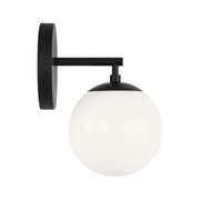 Generation GLV1831 Nube 1-lt 9" Tall LED Vanity Light - Midnight Black