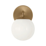 Generation GLV1831 Nube 1-lt 9" Tall LED Vanity Light - Satin Brass