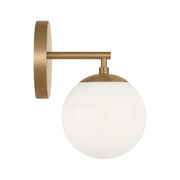 Generation GLV1831 Nube 1-lt 9" Tall LED Vanity Light - Satin Brass