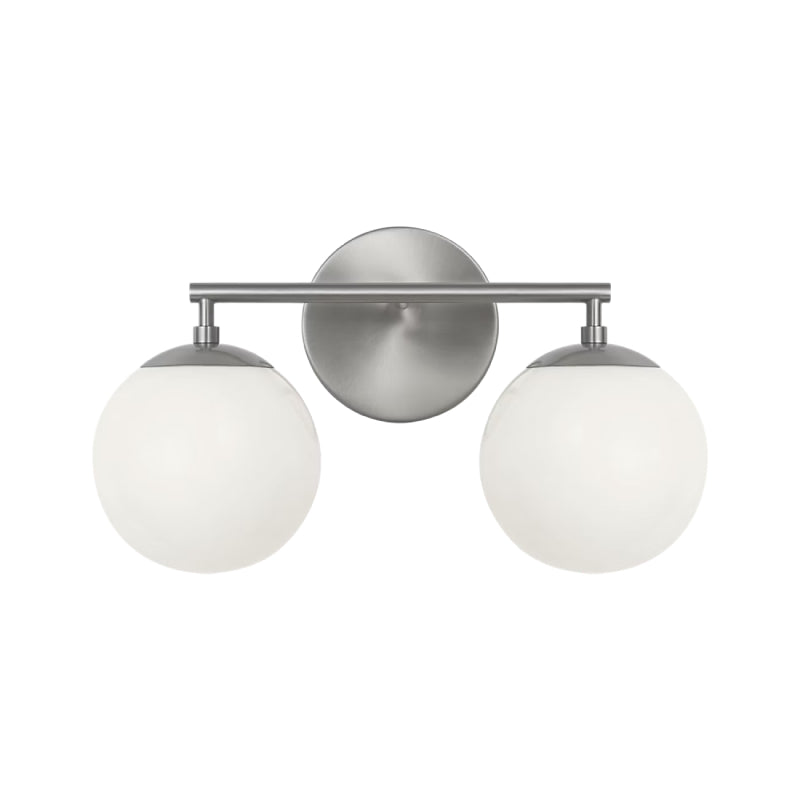 Generation GLV1842E Nube 2-lt 15" LED Vanity Light - Brushed Nickel