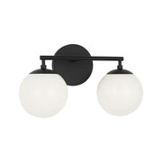 Generation GLV1842E Nube 2-lt 15" LED Vanity Light - Midnight Black