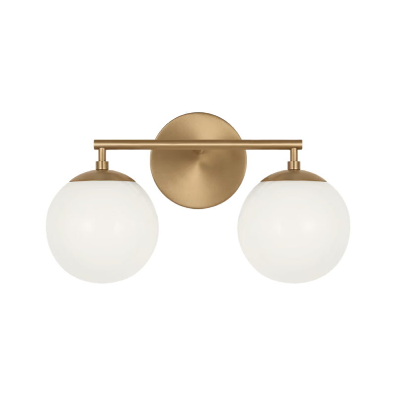 Generation GLV1842E Nube 2-lt 15" LED Vanity Light - Satin Brass