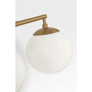 Generation GLV1842 Nube 2-lt 15" Vanity Light - Satin Brass