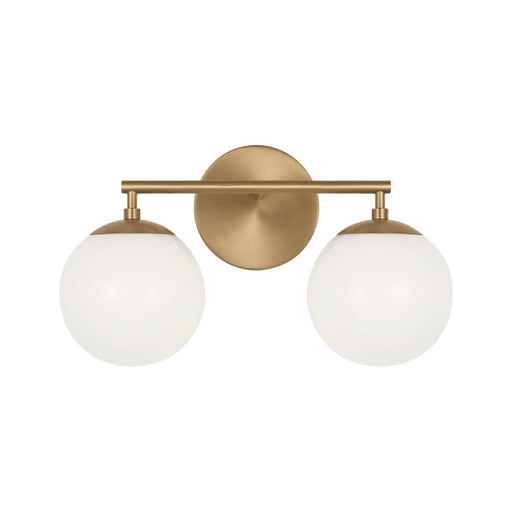 Generation GLV1842 Nube 2-lt 15" Vanity Light - Satin Brass
