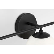 Generation GLV1853 Nube 3-lt 24" Vanity Light - Midnight Black