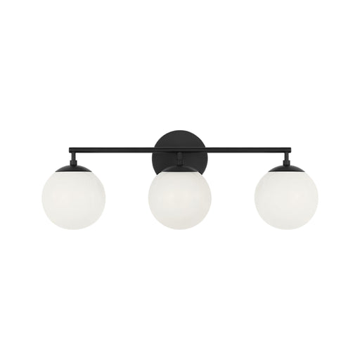 Generation GLV1853 Nube 3-lt 24" Vanity Light - Midnight Black