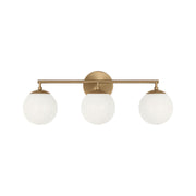 Generation GLV1853 Nube 3-lt 24" Vanity Light - Satin Brass