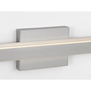 Generation GLV1921 Aro 1-lt 24" LED Vanity Light, 5CCT Selectable - Brushed Nickel