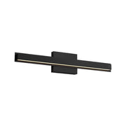 Generation GLV1921 Aro 1-lt 24" LED Vanity Light, 5CCT Selectable - Midnight Black