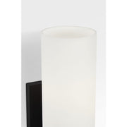 Generation GLV1951 Neblina 1-lt 10" Tall Vanity Light - Midnight Black