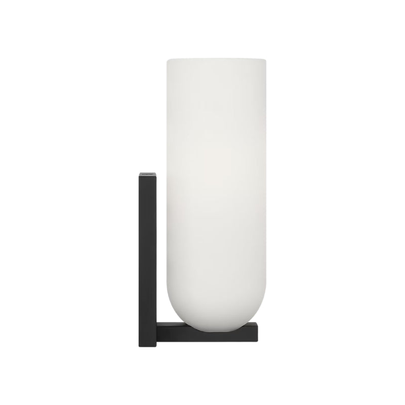 Generation GLV1951 Neblina 1-lt 10" Tall Vanity Light - Midnight Black
