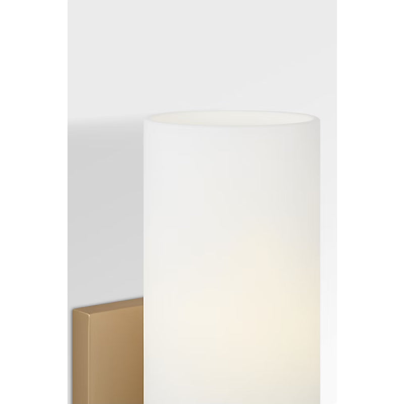 Generation GLV1951 Neblina 1-lt 10" Tall Vanity Light - Satin Brass