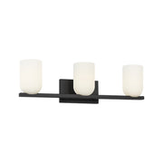 Generation GLV1973 Neblina 3-lt 22" Vanity Light - Midnight Black