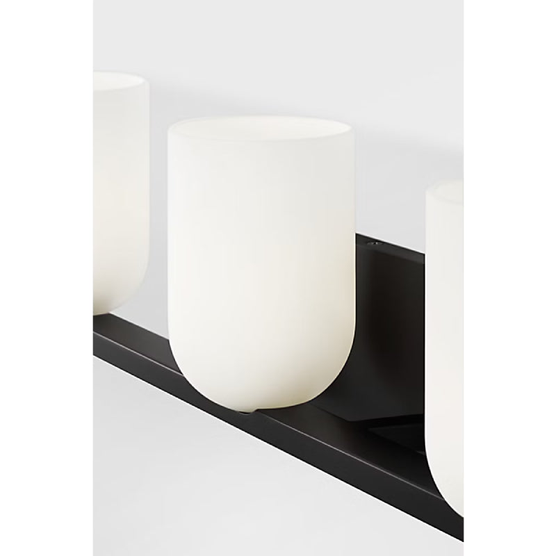 Generation GLV1973 Neblina 3-lt 22" Vanity Light - Midnight Black