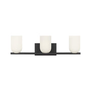 Generation GLV1973 Neblina 3-lt 22" Vanity Light - Midnight Black