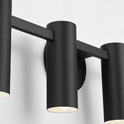 Generation GLV2084 Zentro 4-lt 24" Vanity Light - Midnight Black