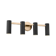 Generation GLV2084 Zentro 4-lt 24" Vanity Light - Satin Brass