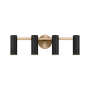 Generation GLV2084 Zentro 4-lt 24" Vanity Light - Satin Brass