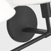 Generation GLW1033 Mendota 3-lt 27" Large Wall Sconce - Midnight Black