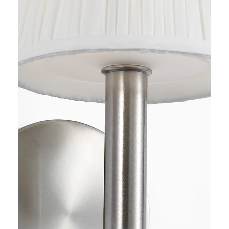 Generation GLW1881 Vilera 1-lt 11" Tall Wall Sconce - Brushed Nickel