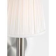 Generation GLW1881 Vilera 1-lt 11" Tall Wall Sconce - Brushed Nickel
