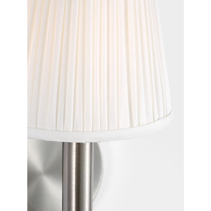 Generation GLW1881 Vilera 1-lt 11" Tall Wall Sconce - Brushed Nickel