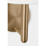 Generation GLW1881 Vilera 1-lt 11" Tall Wall Sconce - Satin Brass
