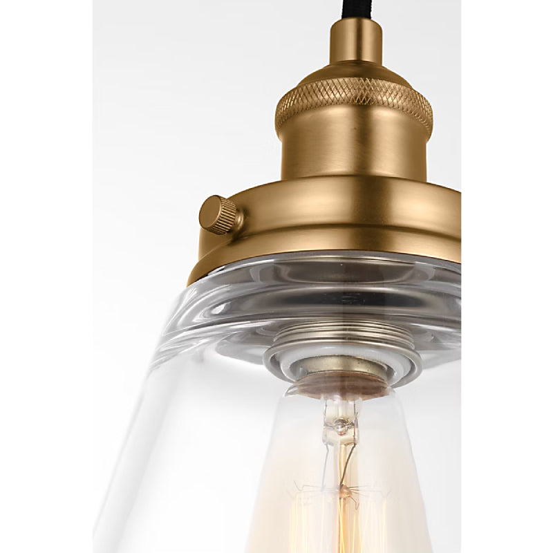 Visual Comfort P1347 Baskin 1-lt 9" Pendant - 