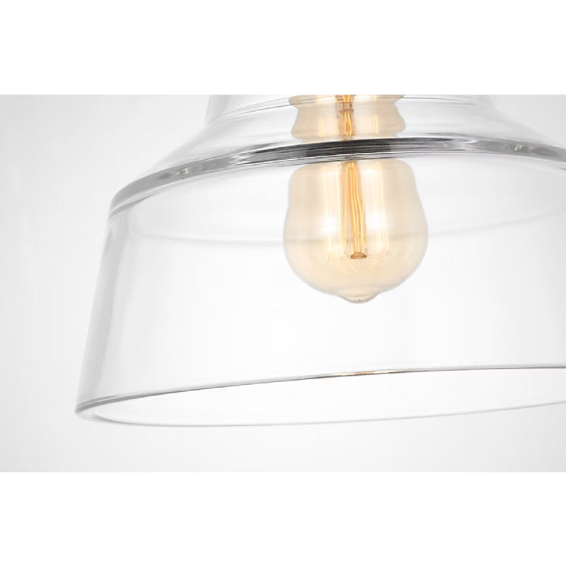 Visual Comfort P1348 Baskin 1-lt 10" Pendant - Midnight Black