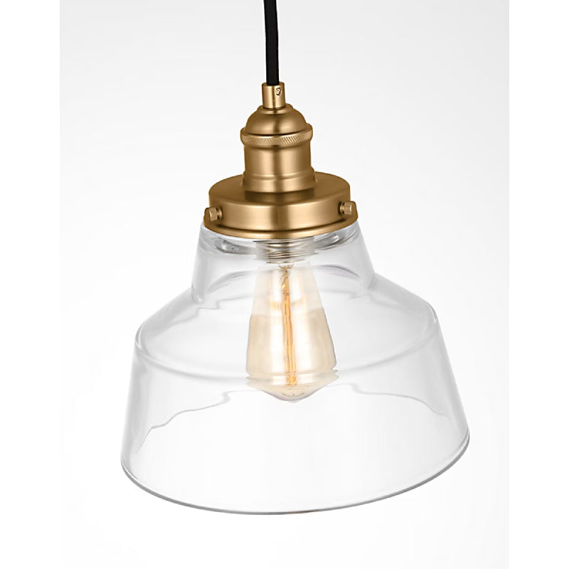 Visual Comfort P1348 Baskin 1-lt 10" Pendant - Satin Brass
