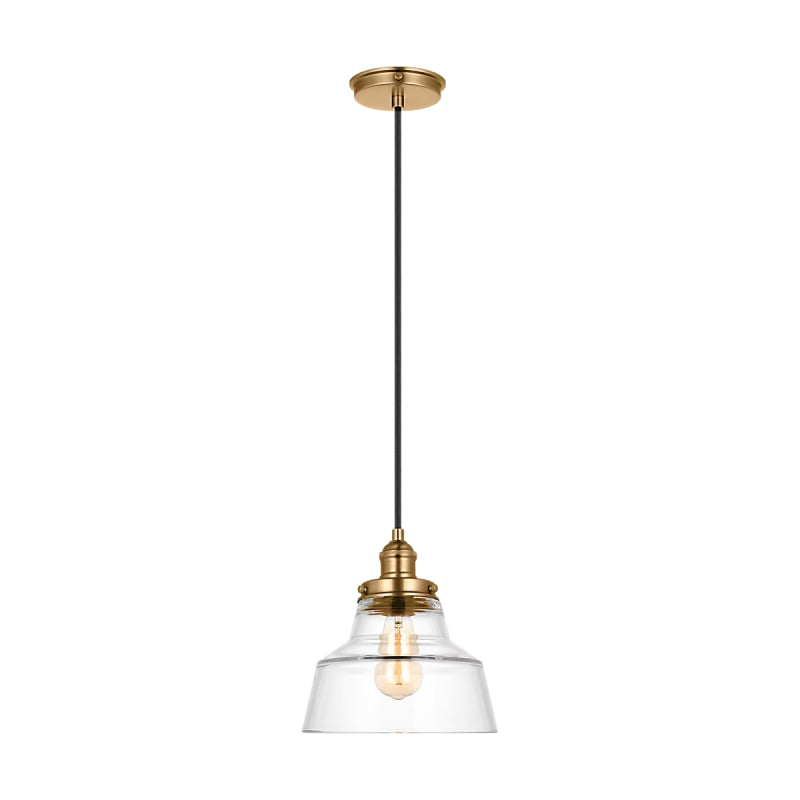 Visual Comfort P1348 Baskin 1-lt 10" Pendant - Satin Brass