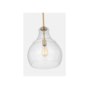 Visual Comfort P1483 Zora 1-lt 17" Pendant - Satin Brass