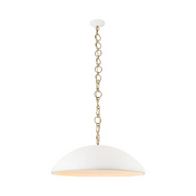 Alora Mood PD423028 Grant 1-lt 28" Pendant - Antique White