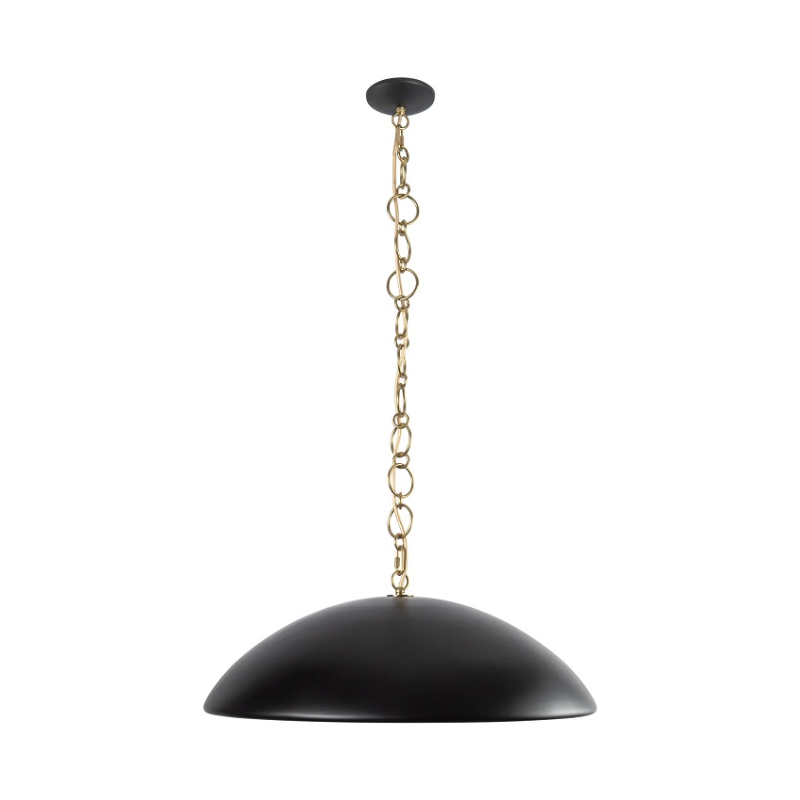 Alora Mood PD423028 Grant 1-lt 28" Pendant - Matte Black