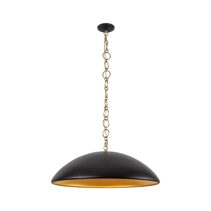 Alora Mood PD423028 Grant 1-lt 28" Pendant - Matte Black