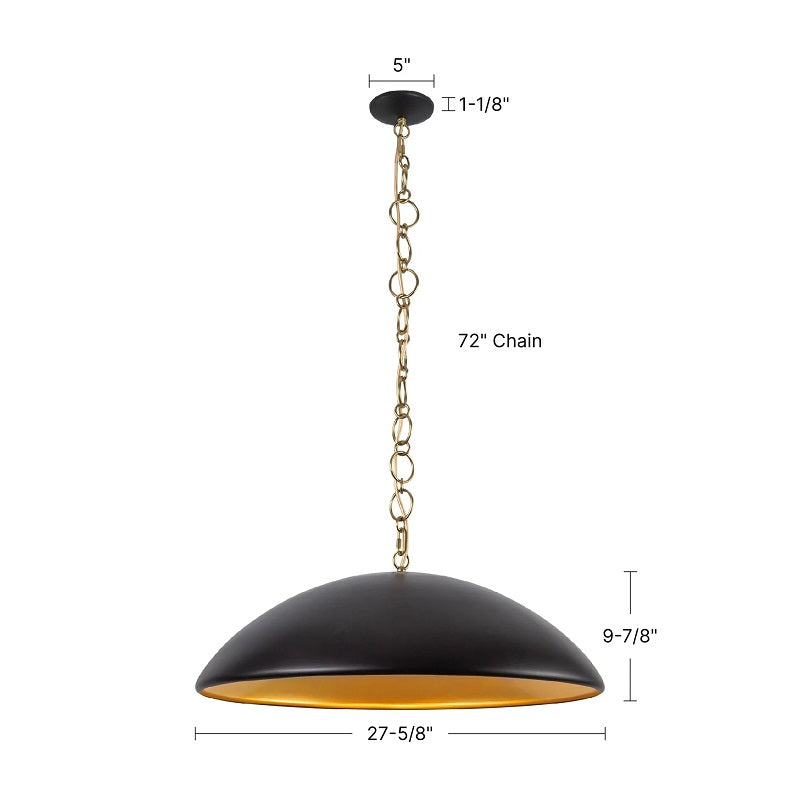 Alora Mood PD423028 Grant 1-lt 28" Pendant