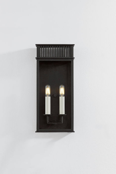 Troy B6018 Gridley 2-lt 18" Tall Outdoor Wall Sconce