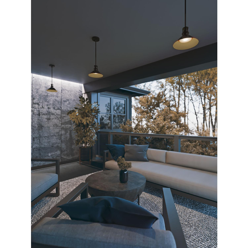 AFX GUSP10LAJD1 GUSP Series Gus 1-lt 10" LED Outdoor Pendant