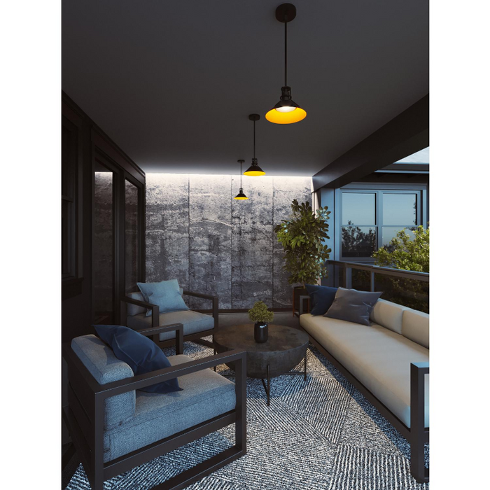 AFX GUSP10LAJD1 GUSP Series Gus 1-lt 10" LED Outdoor Pendant