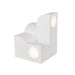 Kuzco TL82412 Gypsum 1-lt 12" Tall LED Table Lamp - White